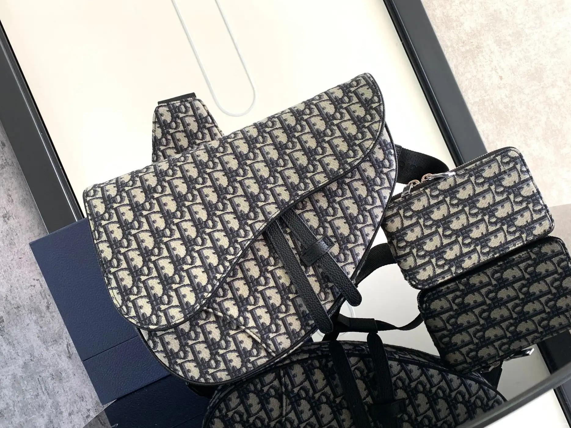 Tony Luxuries BAG WITH STRAP-34*25.5*5CM SADDLE diro 0425